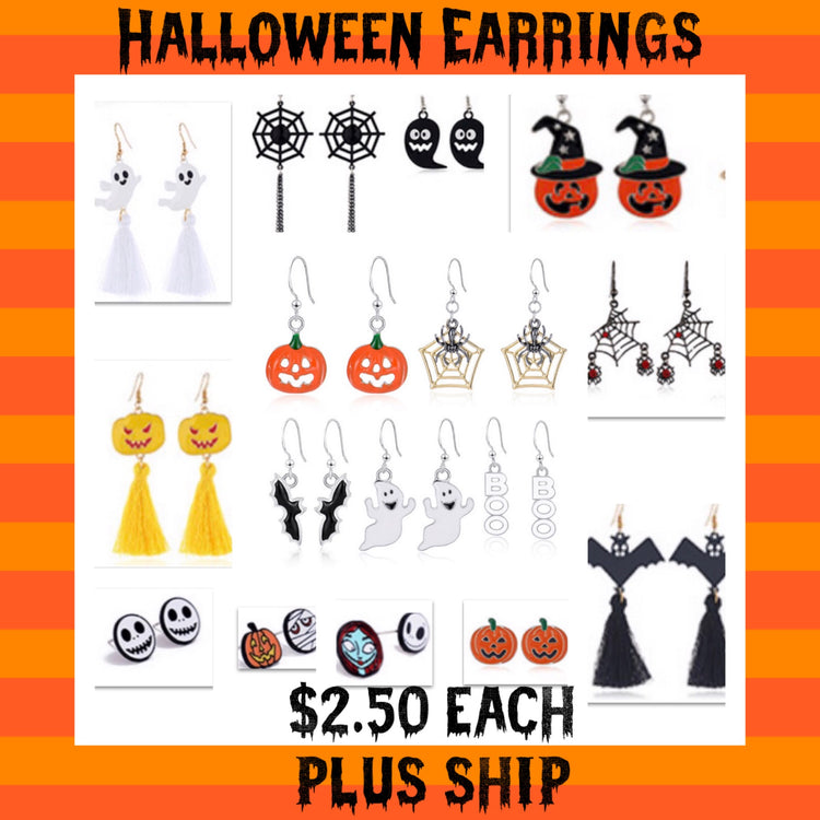 Halloween Earrings