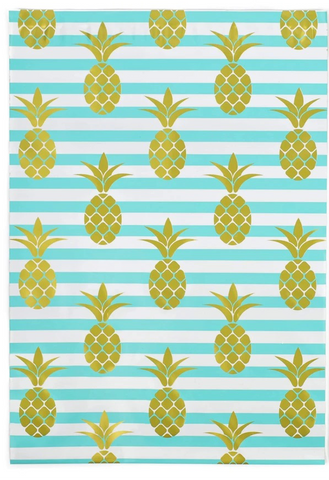 Golden Pineapple 10 x 13