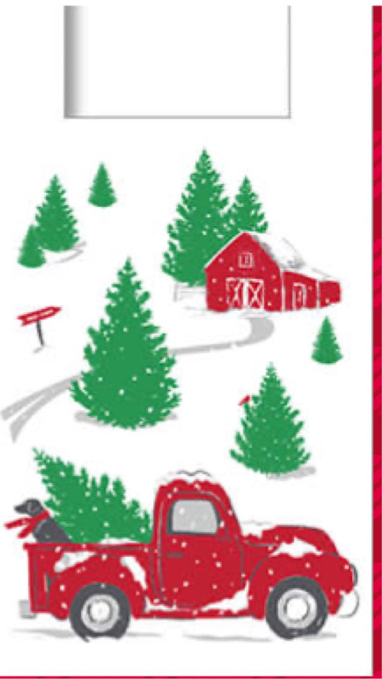 Red Truck T Shirt Bag